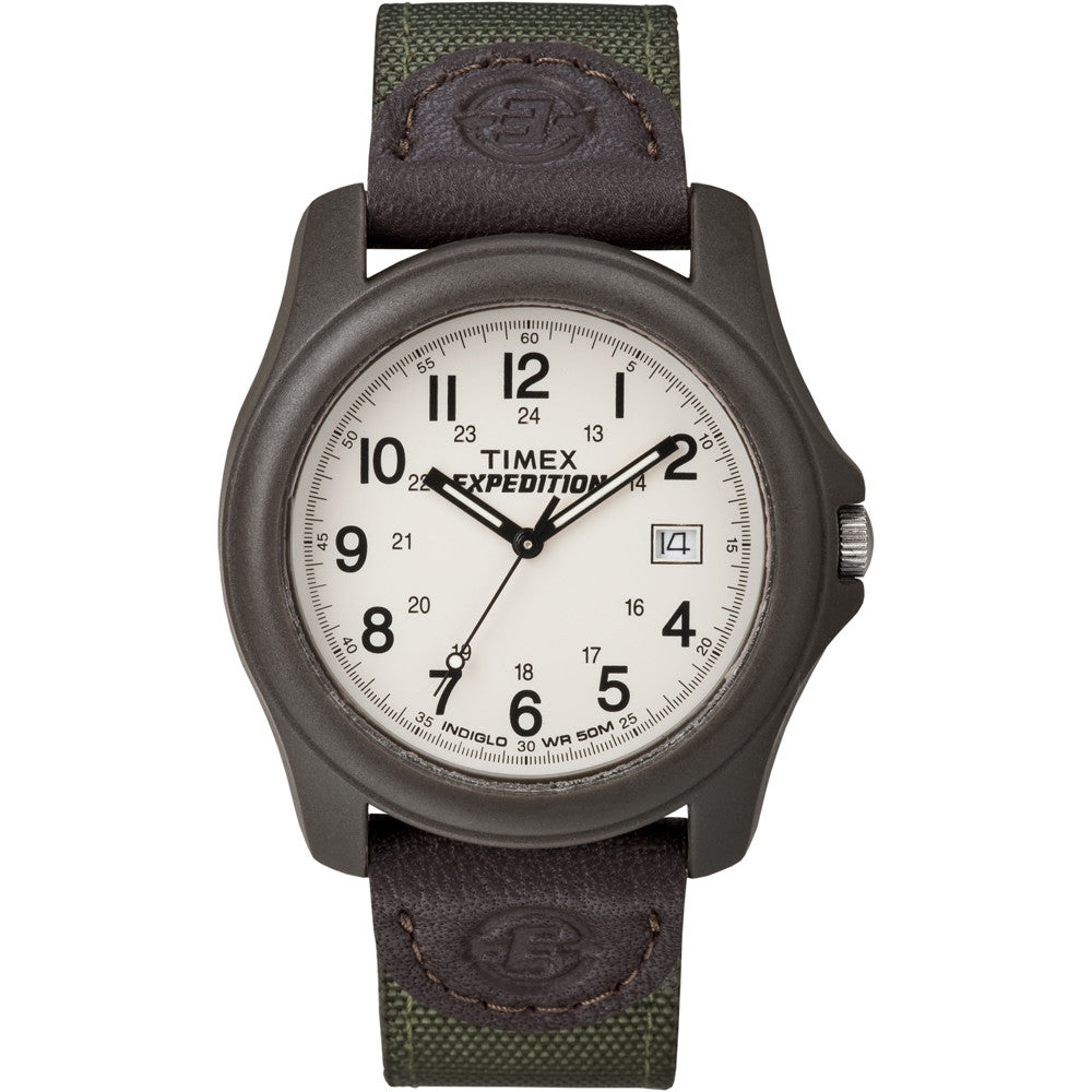 Timex Expedition Unisex Camper Brown/Olive Green - Reel Draggin' Tackle