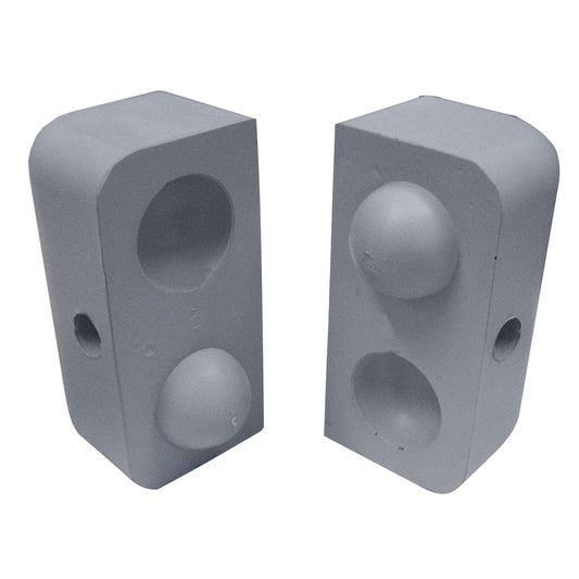 Dock Edge Dockap Premium Foam Profile Large 2" Cap - Putty Grey - Reel Draggin' Tackle