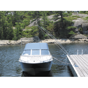 Dock Edge Premium Mooring Whip 2PC 16ft 20,000LBS up to 33ft - Reel Draggin' Tackle