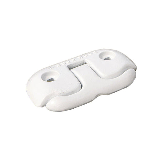 Dock Edge Flip Up Dock Cleat 6" White - Reel Draggin' Tackle