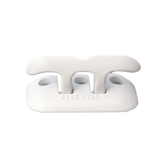 Dock Edge Flip Up Dock Cleat 8" - White - Reel Draggin' Tackle