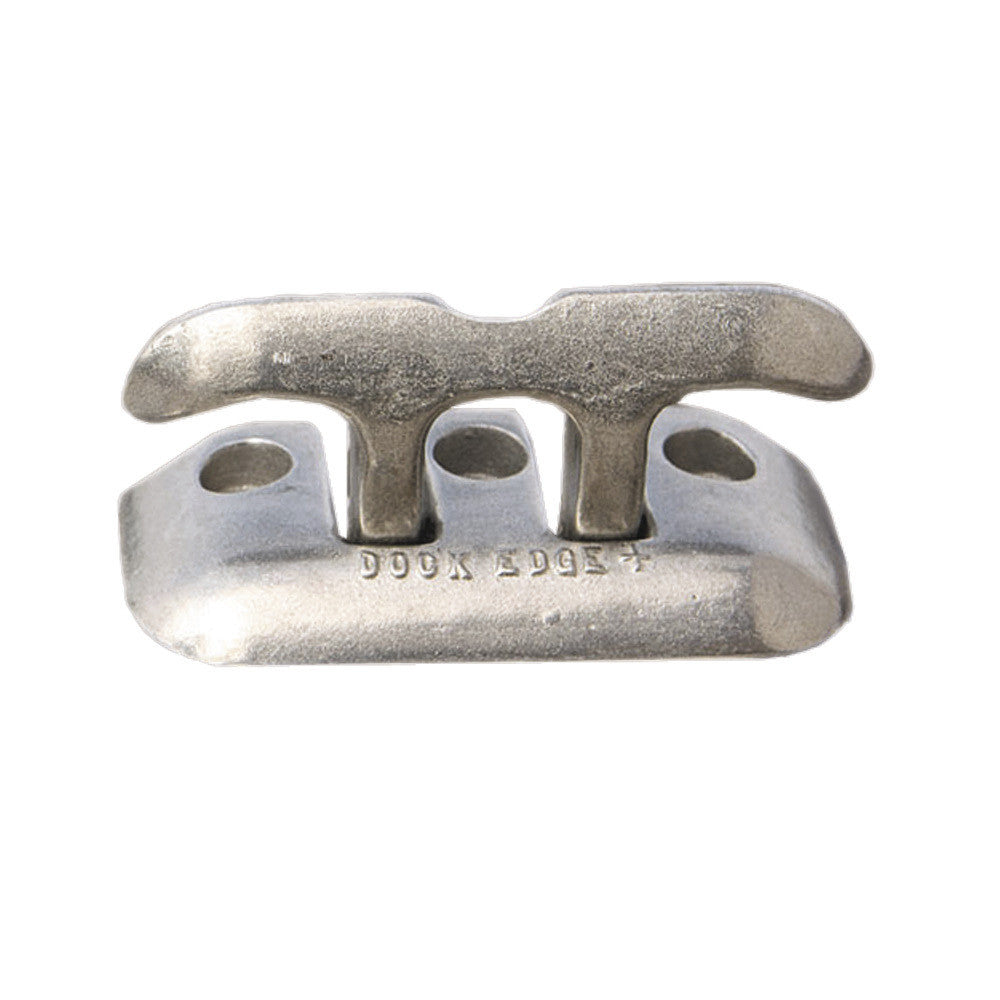Dock Edge Flip Up Dock Cleat 8" - Polished - Reel Draggin' Tackle