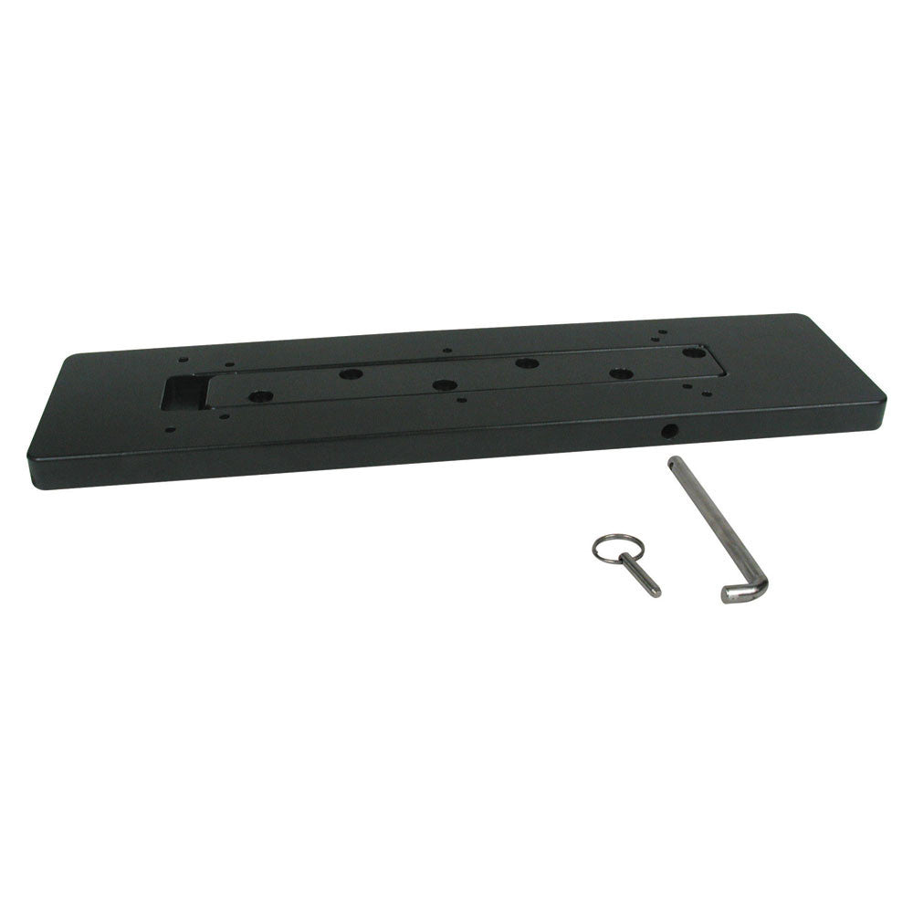 MotorGuide Black Removable Mounting Plate - Reel Draggin' Tackle