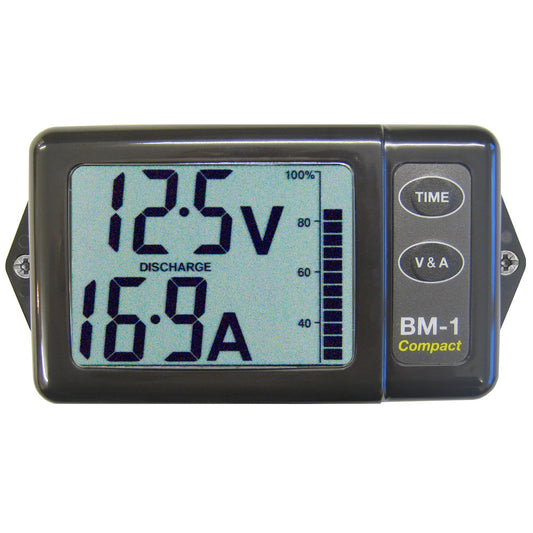 Clipper BM-1CG Battery Monitor Compact Grey - Reel Draggin' Tackle