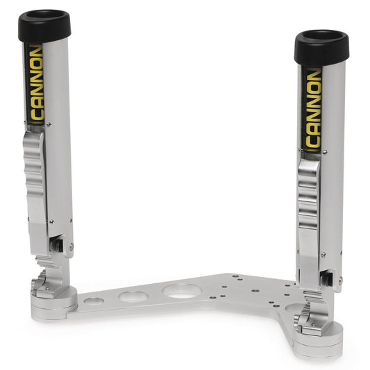 Cannon Downrigger Mount Rod Holder - Silver - Reel Draggin' Tackle