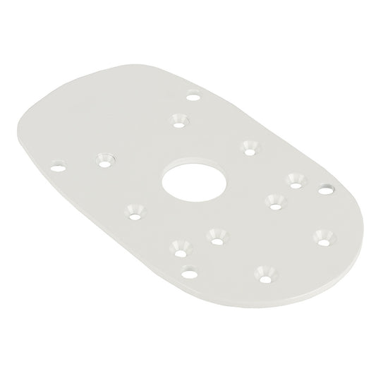 Edson Vision Series Mounting Plate - Raymarine 4' Open Array - Reel Draggin' Tackle