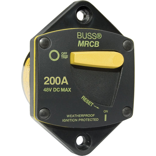 Blue Sea 7049 200 Amp Panel Mount 187 Series Circuit Breaker - Reel Draggin' Tackle