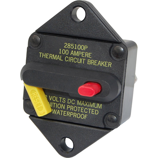 Blue Sea 7088 120 Amp Circuit Breaker Panel Mount 285 Series - Reel Draggin' Tackle