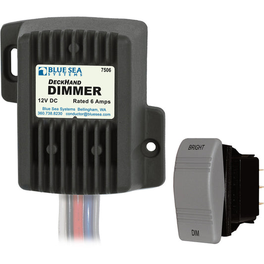Blue Sea 7506 DeckHand Dimmer - 6 Amp/12V - Reel Draggin' Tackle
