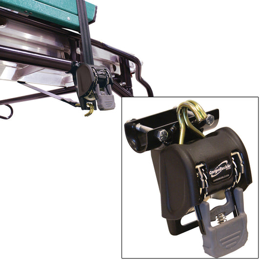 CargoBuckle Ladder Rack System - 2" Round 7' Pair - Reel Draggin' Tackle