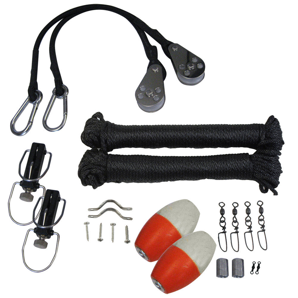 TACO Premium Rigging Kit Black f/1 Pair Outriggers - Reel Draggin' Tackle
