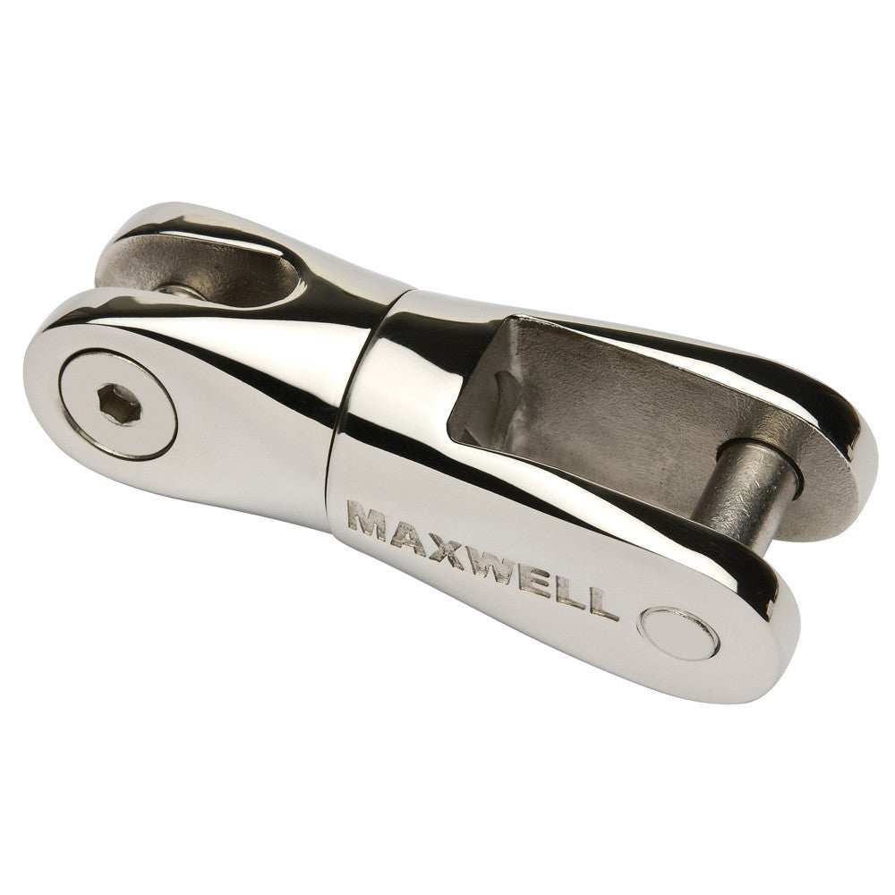 Maxwell Anchor Swivel Shackle SS - 10-12mm - 1500kg - Reel Draggin' Tackle