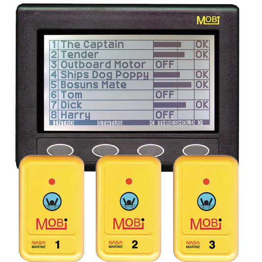 Clipper MOBi Man Overboard Indicator w/3 Fobs - Reel Draggin' Tackle