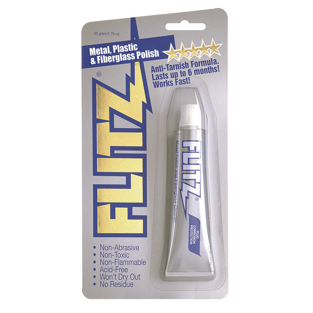 Flitz Polish - Paste - 1.76 oz. Tube - Reel Draggin' Tackle