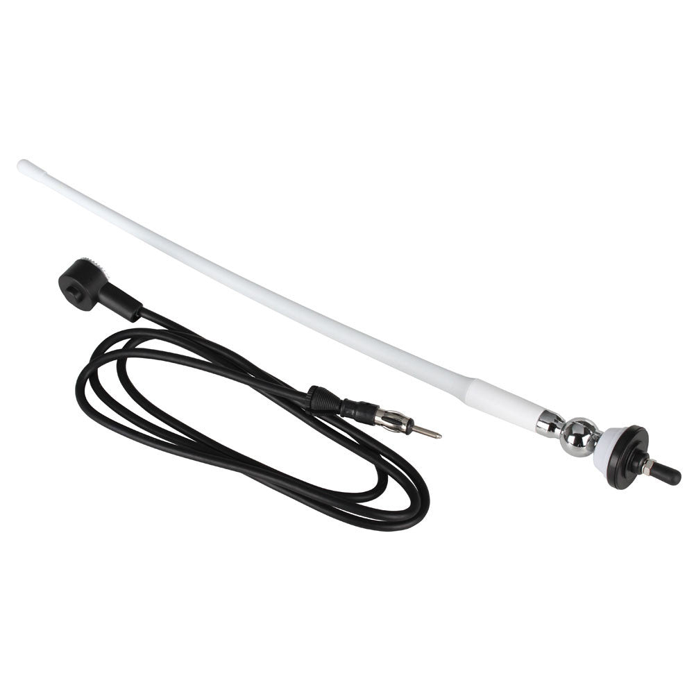 Boss Audio MRANT12W Rubber Ducky Marine Antenna - White - Reel Draggin' Tackle