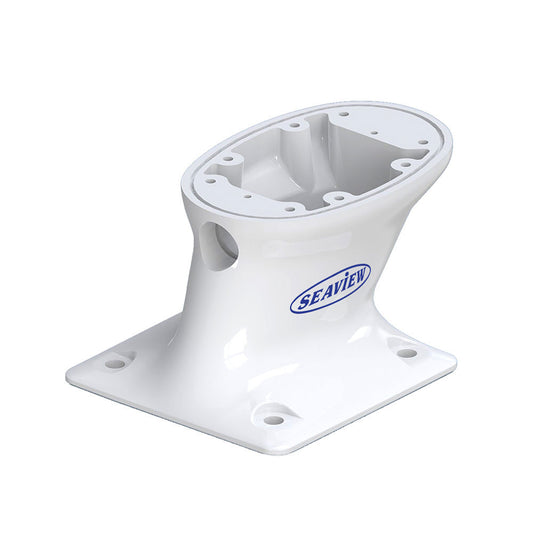 Seaview 5" Modular Mount FWD Raked - 7 x 7 Base Plate - Top Plate Required - Reel Draggin' Tackle