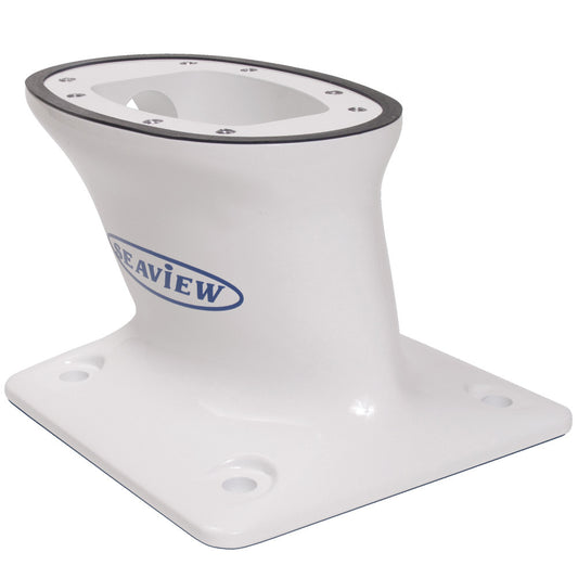 Seaview 5" Modular Mount AFT Raked 7 x 7 Base Plate  - Top Plate Required - Reel Draggin' Tackle