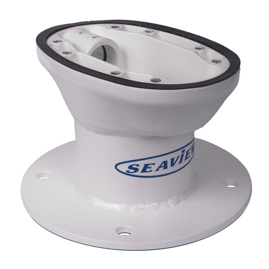 Seaview Modular Mount 8" Vertical Round Base Plate - Top Plate Required - Reel Draggin' Tackle