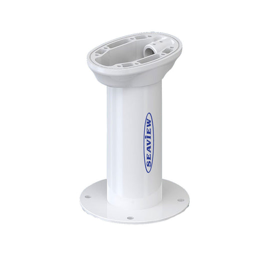 Seaview 12" Modular Mount Vertical 8" Round Base Plate - Top Plate Required - Reel Draggin' Tackle