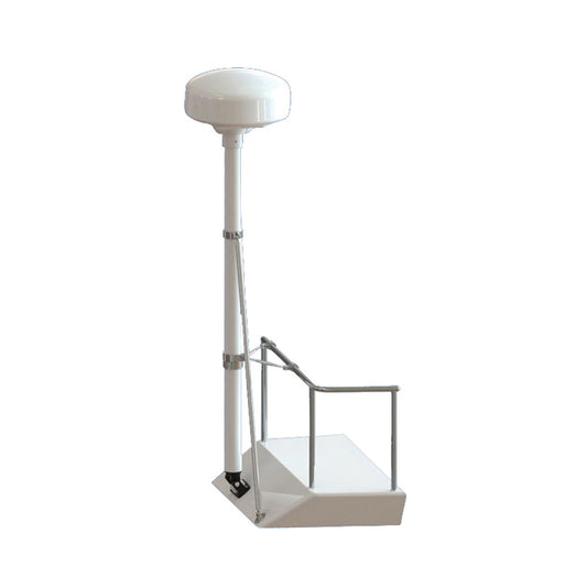 Seaview 8' Radar Mast Pole Kit w/Strut & Stand-Off Kit - Reel Draggin' Tackle