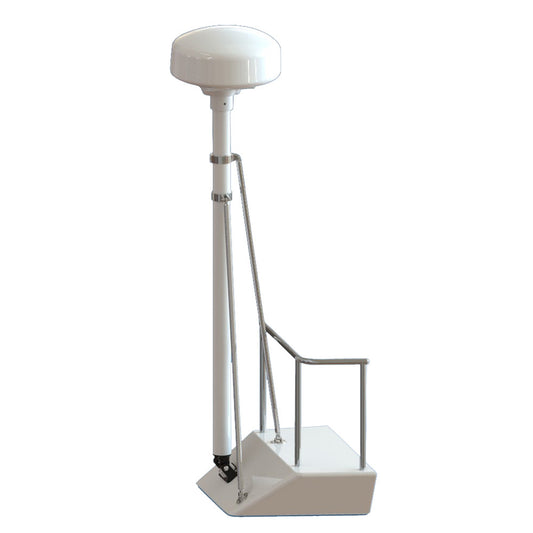 Seaview 8' Radar Mast Pole Kit w/2 Strut Kits - Reel Draggin' Tackle