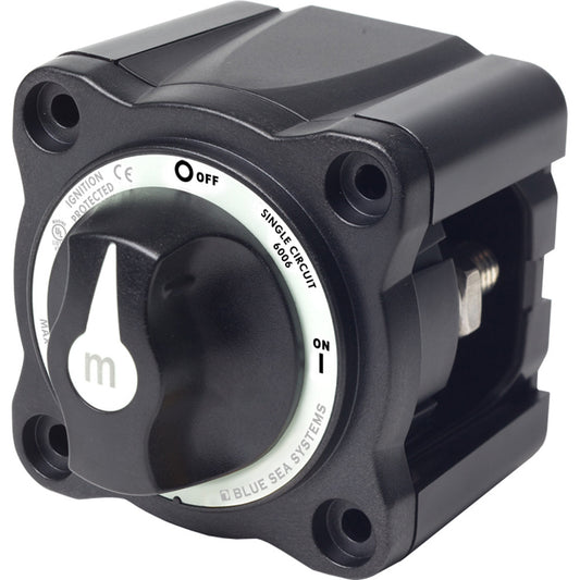 Blue Sea 6006200 Battery Switch Mini ON/OFF - Black - Reel Draggin' Tackle