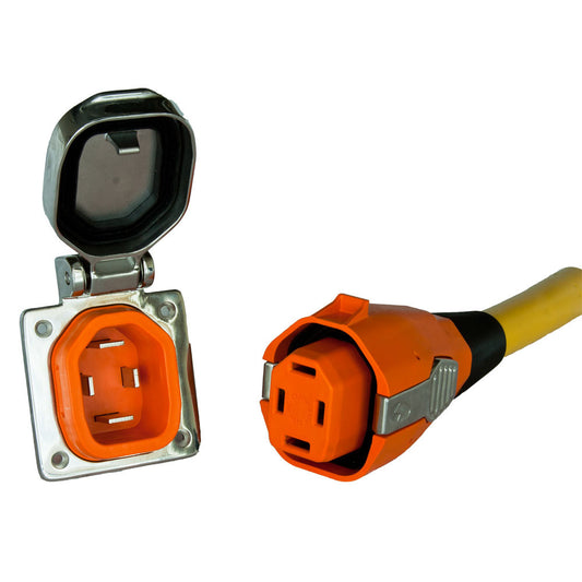 SmartPlug 50 Amp Boatside Inlet & Connector - Reel Draggin' Tackle