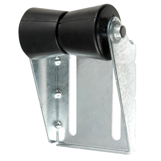 C.E. Smith Panel Bracket Assembly 5" Spool Roller - Black - Reel Draggin' Tackle