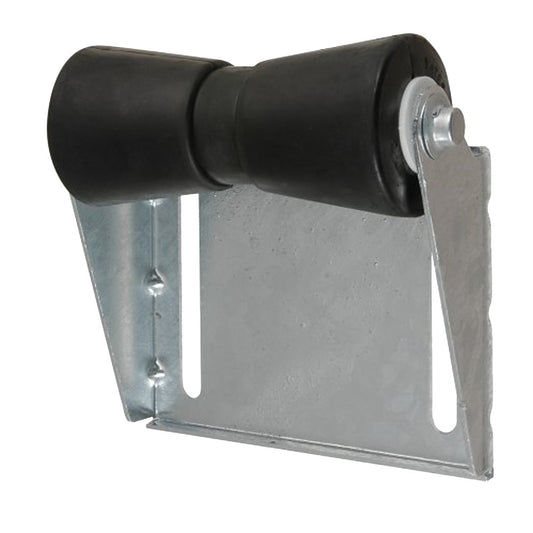 C.E. Smith Panel Bracket Assembly 8" Spool Roller - Black - Reel Draggin' Tackle