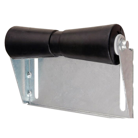 C.E. Smith Panel Bracket Assembly  12" Spool Roller - Black - Reel Draggin' Tackle