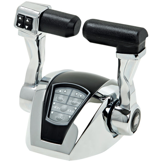UFlex Power A Mark II Twin Engines Control Head w/Trim - Reel Draggin' Tackle