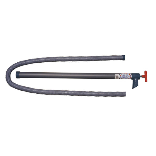 Beckson Thirsty-Mate Pump 36" w/9' Flexible Reinforced Hose - Reel Draggin' Tackle
