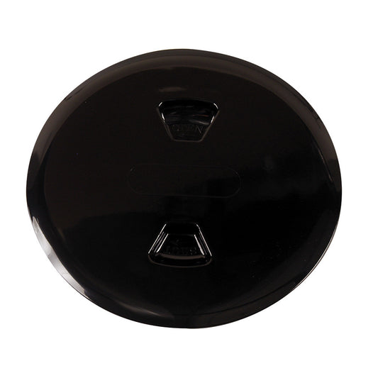 Beckson 5" Twist-Out Deck Plate - Black - Reel Draggin' Tackle