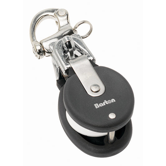 Barton Marine 90401 - Medium Snatch Block w/Stainless Snap Shackle - Reel Draggin' Tackle