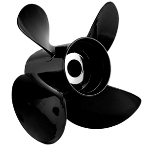 Turning Point LE-1515-4 Hustler® Aluminum - Right-Hand Propeller - 15 x 15 - 4-Blade - Reel Draggin' Tackle