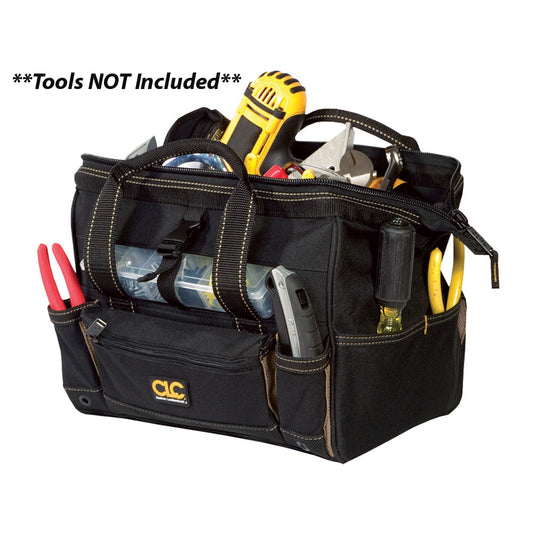 CLC 1533 12" Tool Bag w/ Top-Side Plastic Parts Tray - Reel Draggin' Tackle