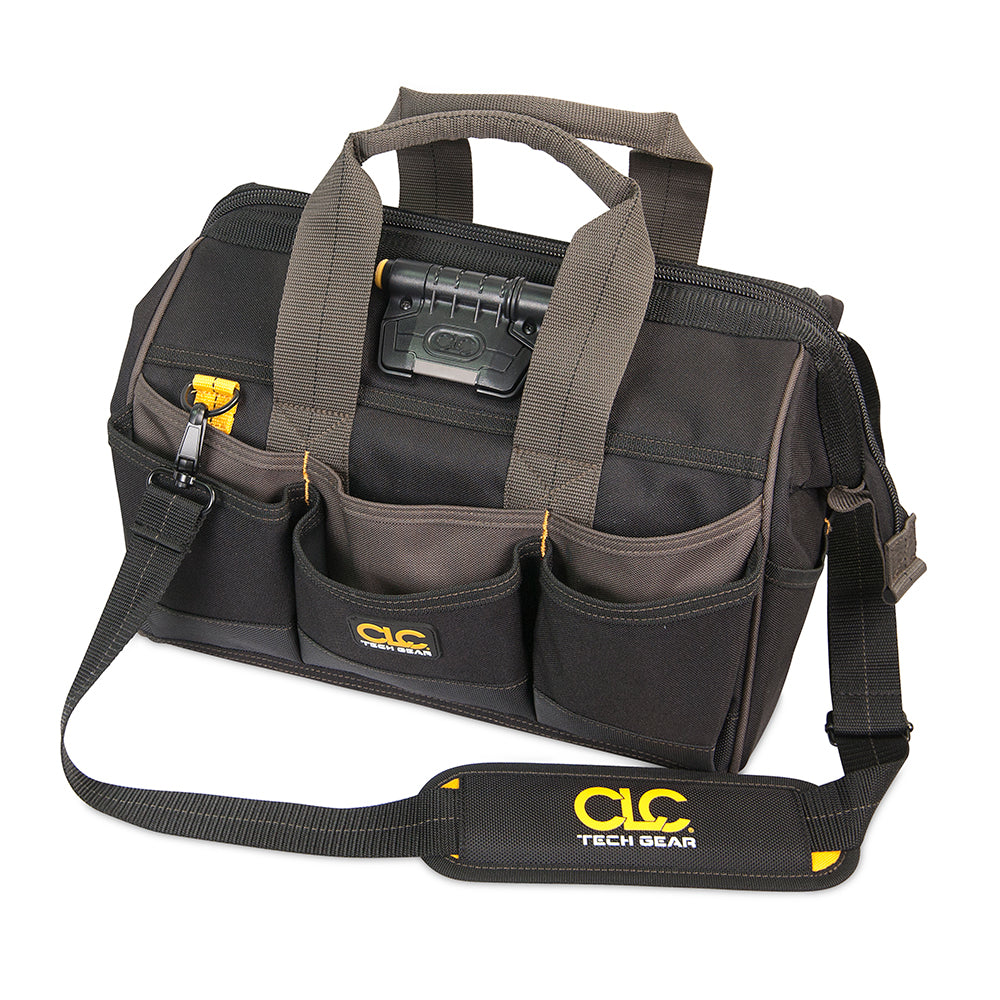 CLC L230 Tech Gear LED Lighted BigMouth Tool Bag - 14"