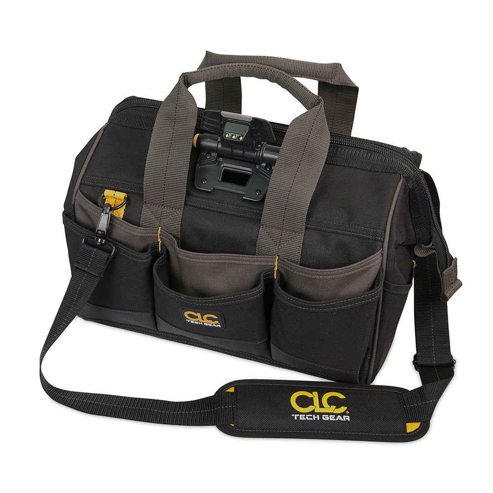 CLC L230 Tech Gear LED Lighted BigMouth Tool Bag - 14"