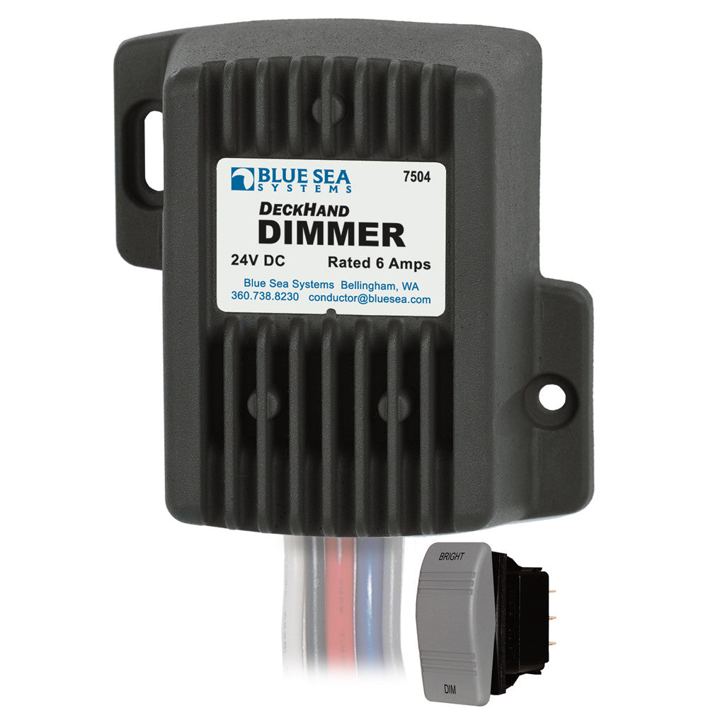 Blue Sea 7504 DeckHand Dimmer - 6 Amp/24V - Reel Draggin' Tackle