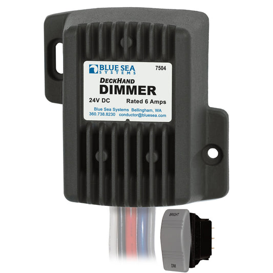 Blue Sea 7504 DeckHand Dimmer - 6 Amp/24V - Reel Draggin' Tackle