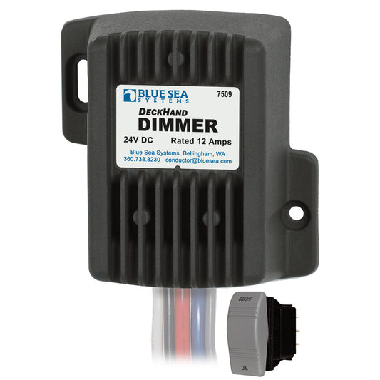 Blue Sea 7509 DeckHand Dimmer - 12 Amp/24V - Reel Draggin' Tackle
