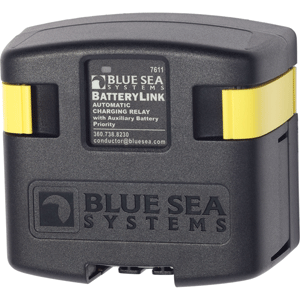 Blue Sea 7611 DC BatteryLink&trade; Automatic Charging Relay - 120 Amp w/Auxiliary Battery Charging - Reel Draggin' Tackle