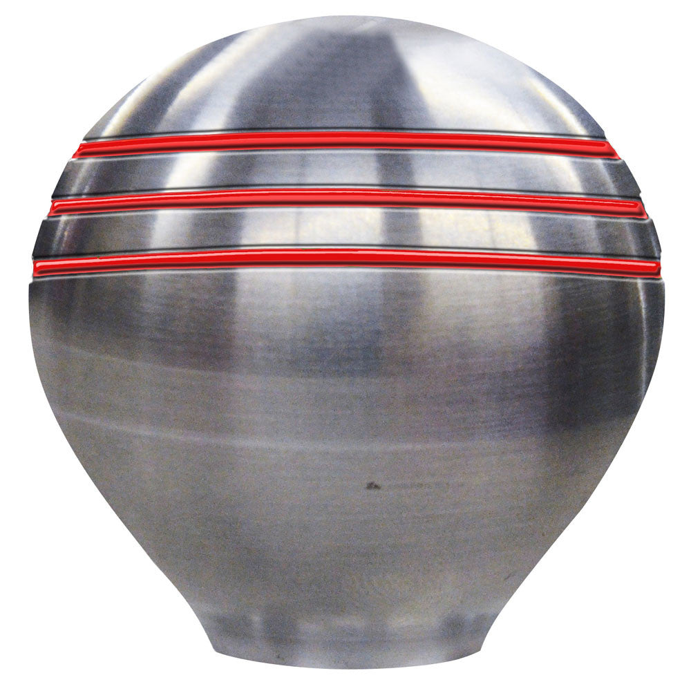 Ongaro Throttle Knob - 1-½" - Red Grooves - Reel Draggin' Tackle