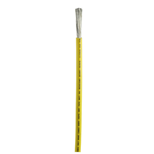 Ancor Yellow 4 AWG Battery Cable - 100' - Reel Draggin' Tackle