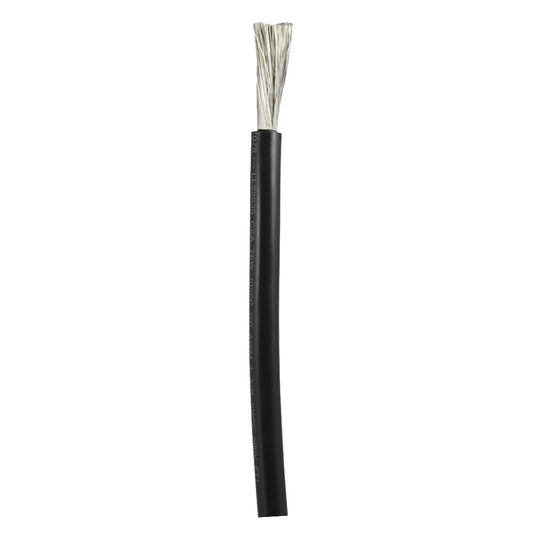 Ancor Black 1 AWG Battery Cable - 100' - Reel Draggin' Tackle