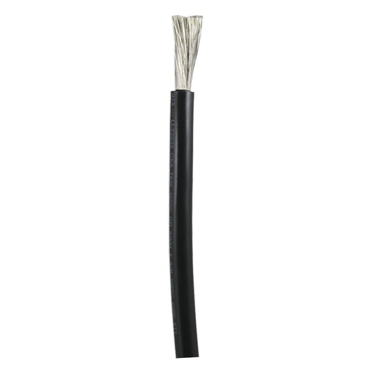 Ancor Black 1/0 AWG Battery Cable - Sold By The Foot - Reel Draggin' Tackle