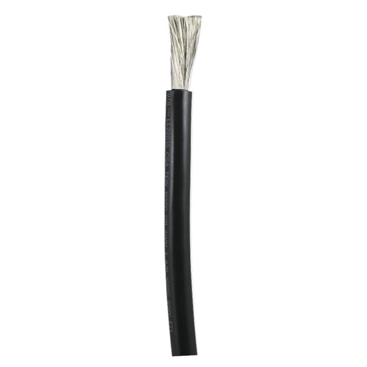 Ancor Black 2/0 AWG Battery Cable - Sold By The Foot - Reel Draggin' Tackle