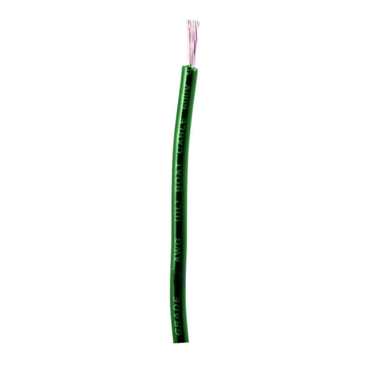 Ancor Green 8 AWG Battery Cable - Sold By The Foot - Reel Draggin' Tackle