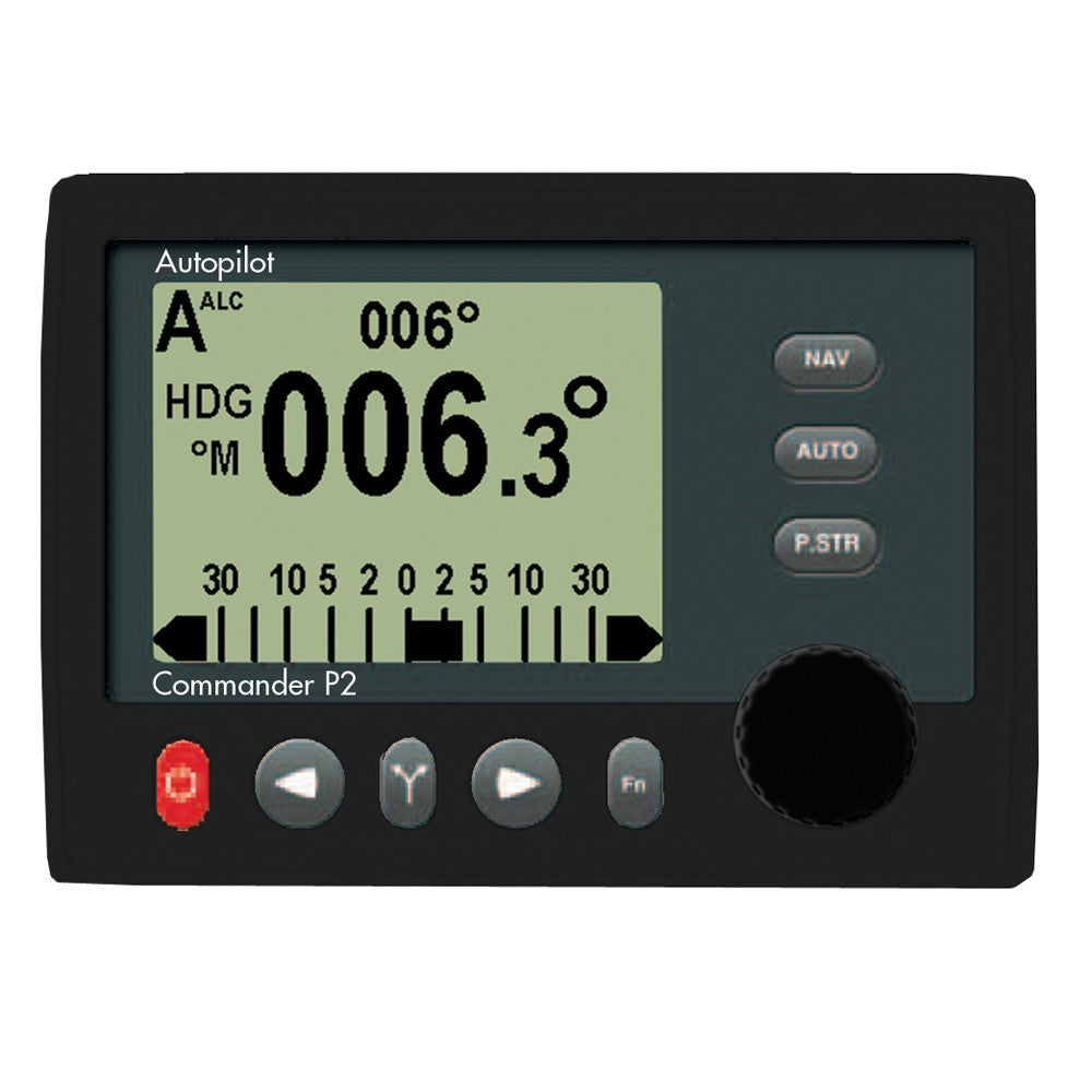 ComNav Commander P2 - Mono Display, Fluxgate Compass & Rotary Feedback Autopilot - Reel Draggin' Tackle