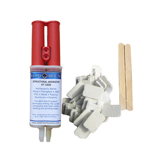Weld Mount Retail Wire Tie Kit w/AT-1030 Adhesive - Reel Draggin' Tackle
